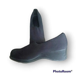 Suede Fanfare wedge shoes